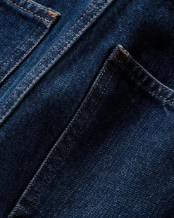 Taylor Belted Wide-Leg Jean in Dusted Oxford><noscript><img width=