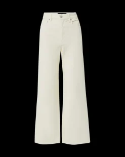 Taylor Cropped Corduroy Wide-Leg Pant in White><noscript><img width=