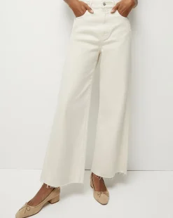 Taylor Wide-Leg Cropped Jean>Veronica Beard Discount