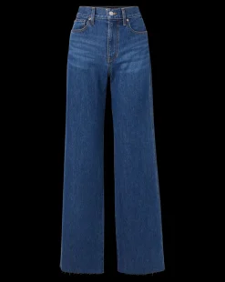 Taylor Wide-Leg Jean in Stoned Bright Blue><noscript><img width=