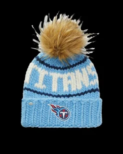 Tennessee Titans Beanie in Titans Blue>Veronica Beard Sale