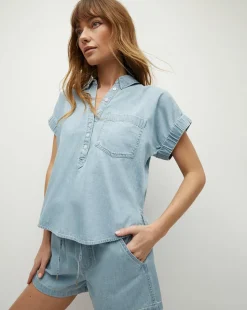 Tijana Chambray Short in><noscript><img width=