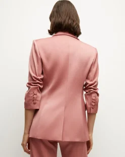 Tomi Satin Dickey Jacket in><noscript><img width=