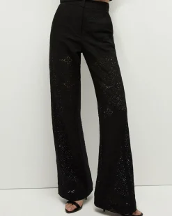 Tonelli Lace Pant in>Veronica Beard