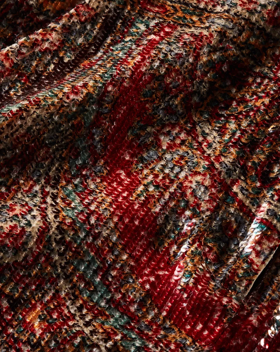 Tonelli Pant in Red Multi>Veronica Beard New