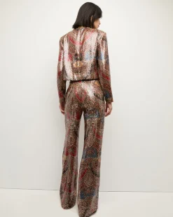 Tonelli Pant in Red Multi><noscript><img width=