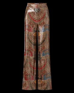 Tonelli Pant in Red Multi><noscript><img width=