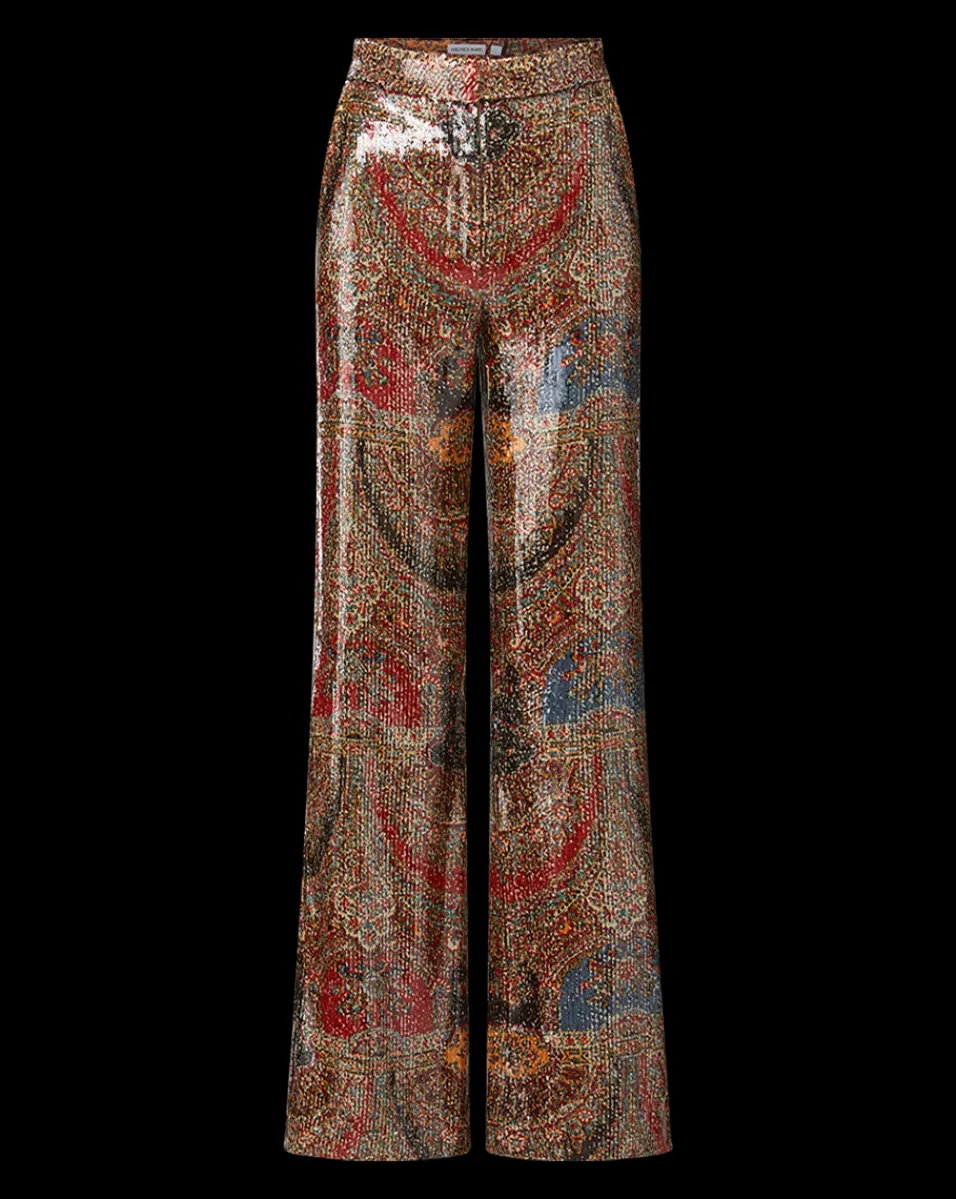 Tonelli Pant in Red Multi>Veronica Beard New