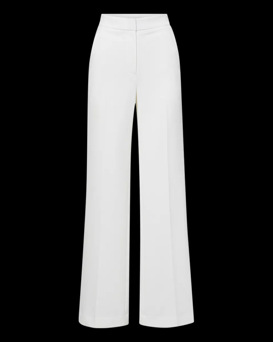 Tonelli Tuxedo Stripe Pant in White>Veronica Beard Clearance
