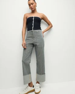 Valley Knit Top in>Veronica Beard Outlet