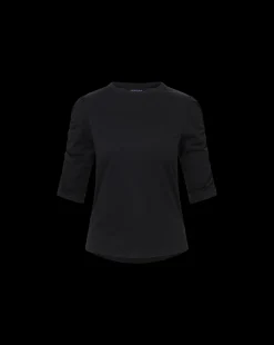 Waldorf Ruched-Sleeve Tee><noscript><img width=