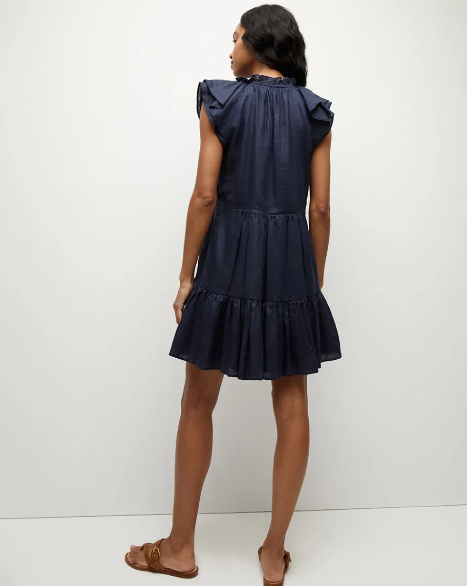 Zee Linen Dress>Veronica Beard