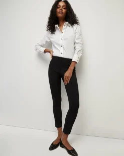 Zip Back Scuba Pant>Veronica Beard Online